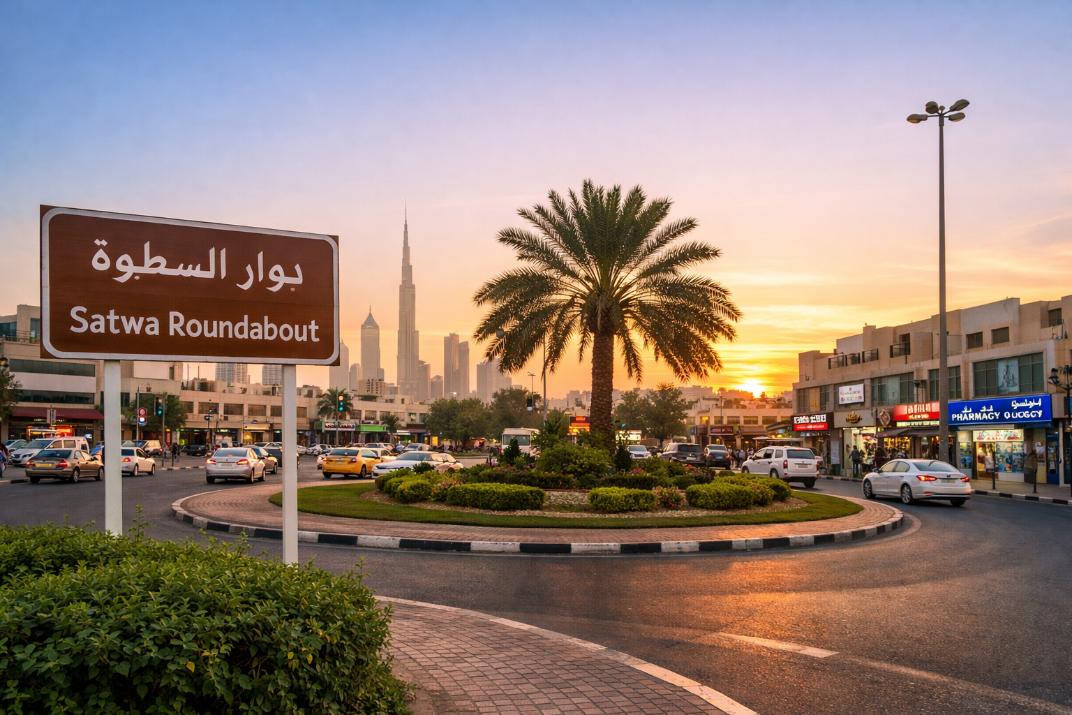 Satwa Roundabout Dubai