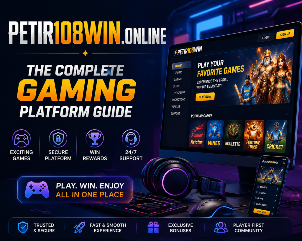 Petir108win.online – The Complete Gaming Platform Guide Petir108win.online
