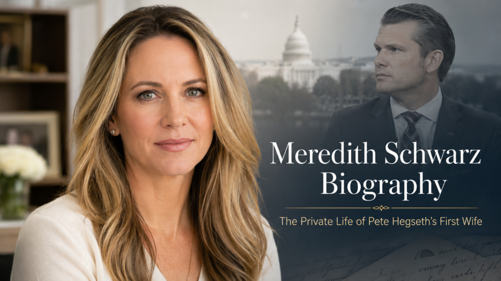 Meredith Schwarz Biography: The Private Life of Pete Hegseth’s First Wife Meredith Schwarz