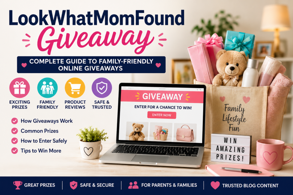 LookWhatMomFound Giveaway: Complete Guide to Family-Friendly Online Giveaways LookWhatMomFound Giveaway