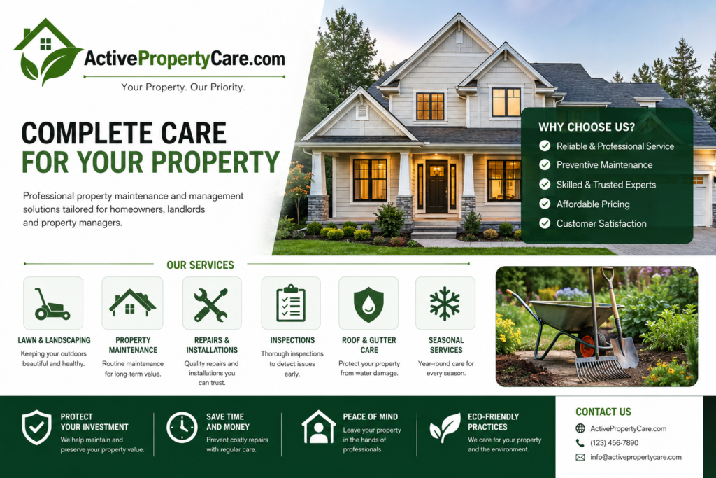 ActivePropertyCare.com: A Comprehensive Look at Modern Property Care Services ActivePropertyCare.com