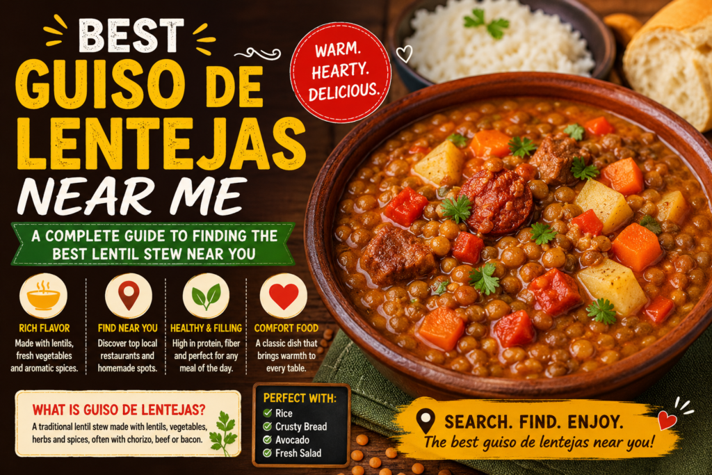 Best Guiso de Lentejas Near Me: A Complete Guide to Finding a Warm, Flavorful Lentil Stew Best Guiso de lentejas Near me