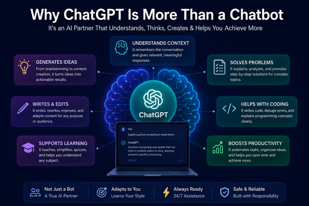Why ChatGPT Is More Than a Chatbot