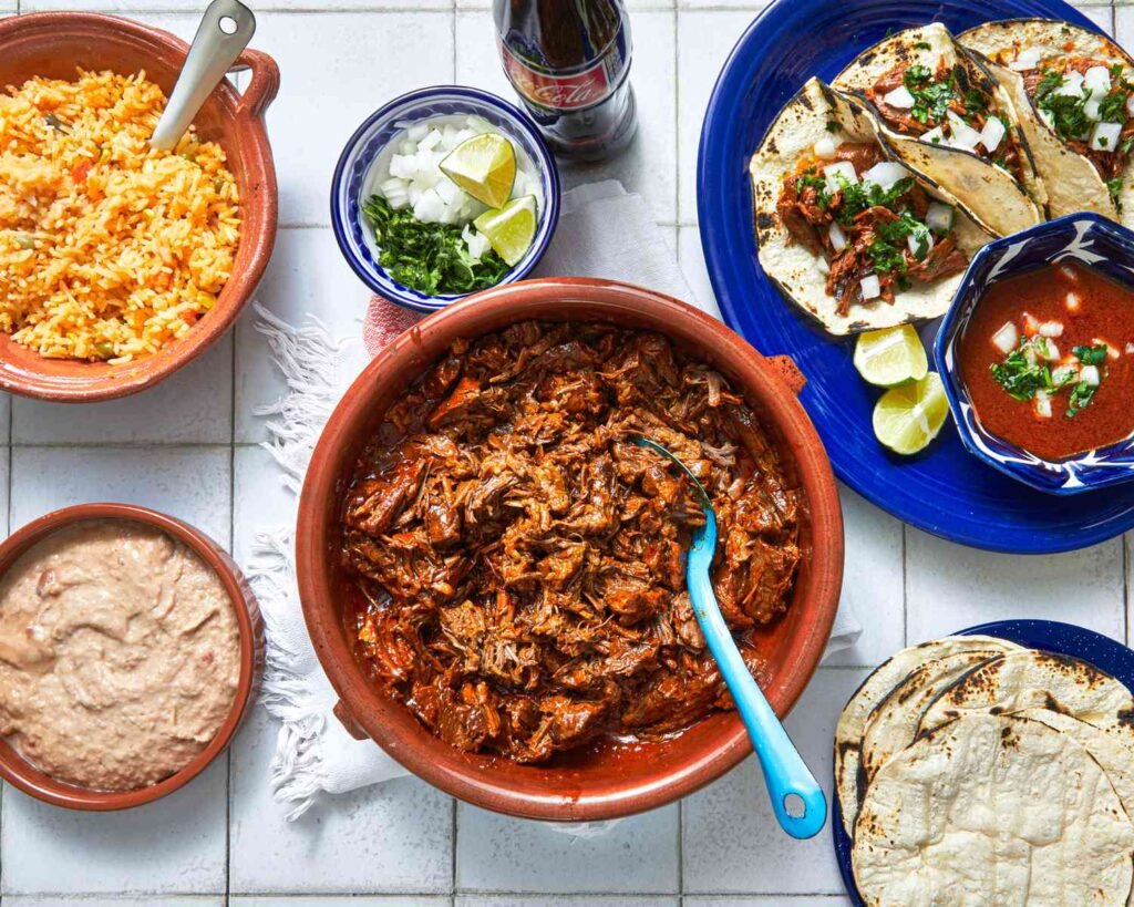 Traditional Birria Ingredients