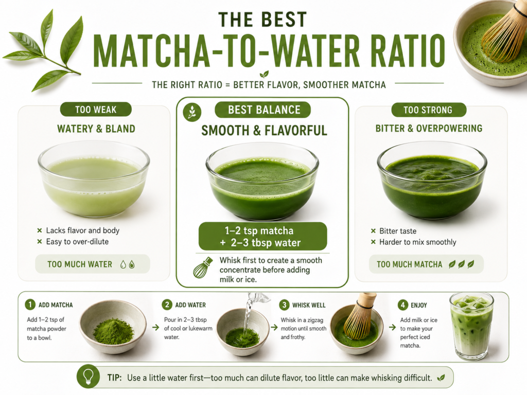 how to make iced matcha