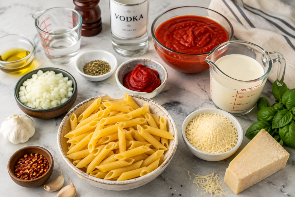 How to Make Vodka Pasta Step by Step