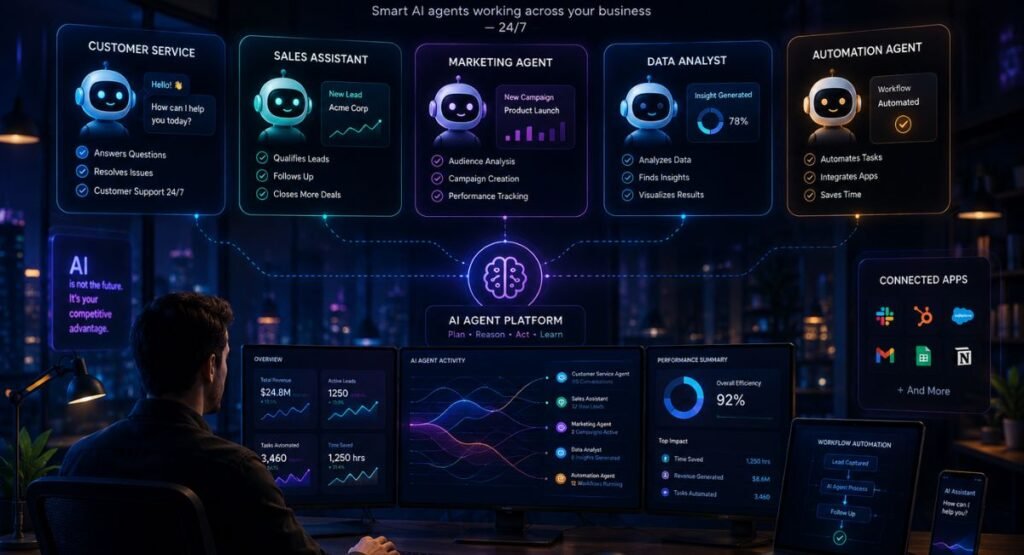 AI agents for business and AI automation workflows in 2026