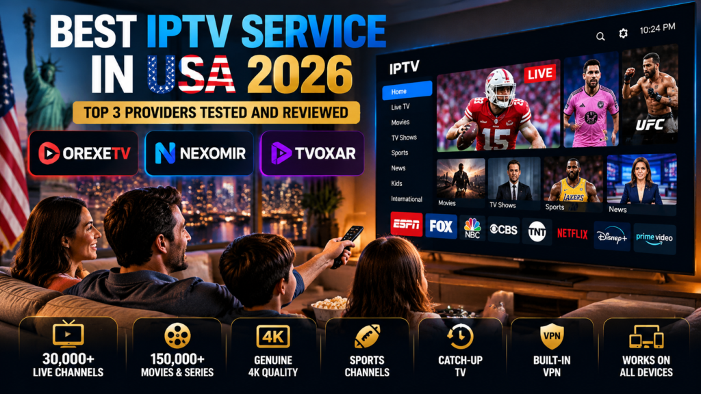 Best IPTV Service in USA 2026