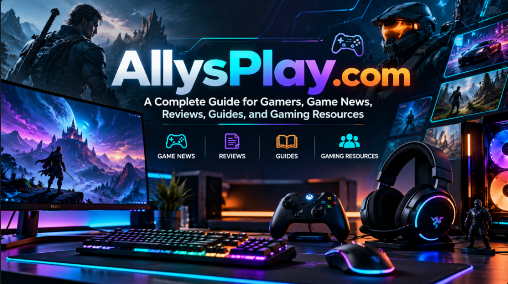 AllysPlay.com: A Complete Guide for Gamers, Game News, Reviews, Guides, and Gaming Resources AllysPlay.com